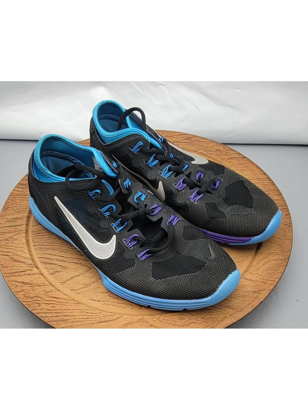 Nike Lunar Hyperworkout+ Womens 9 Gray Training Running Shoes 532224-002